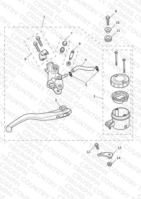 Front Brake Master Cylinder