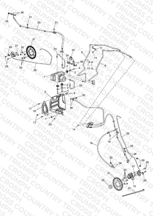 ABS Components - ABS Version Only