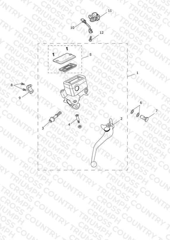 Front Brake Master Cylinder