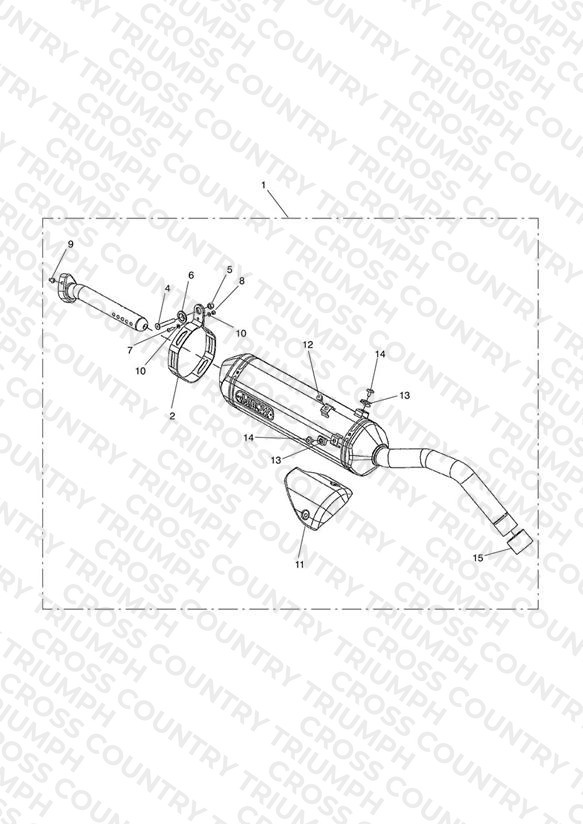 Silencer, Slip-on, Arrow - Calif Only