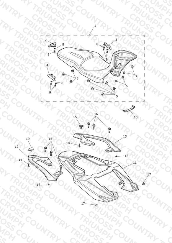 Rear Bodywork & Seat