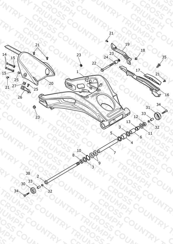 Rear Swingarm