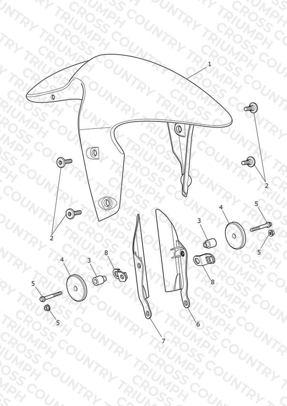 Front Mudguard