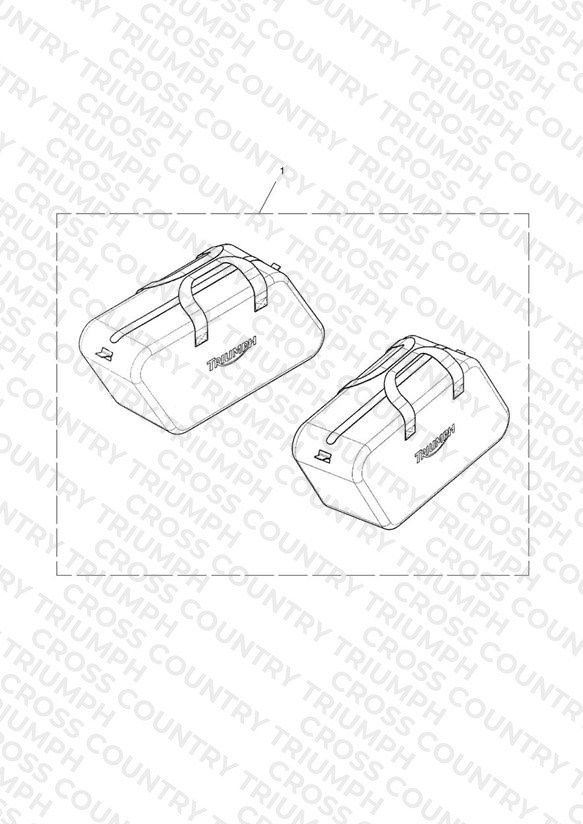 Inner Bag, Pannier, Pair