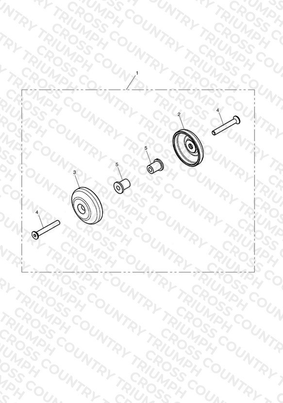 Swing Arm Pivot Cover Kit, Black
