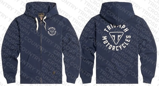 DIGBY FULL ZIP BLUE
