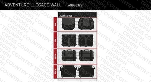 Adventure Luggage Wall