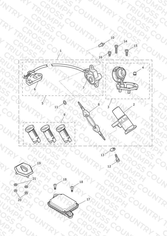 Ignition Switch & Lock Set