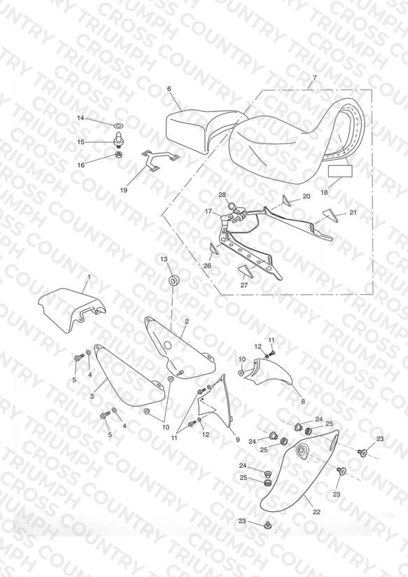 Rear Bodywork & Seat