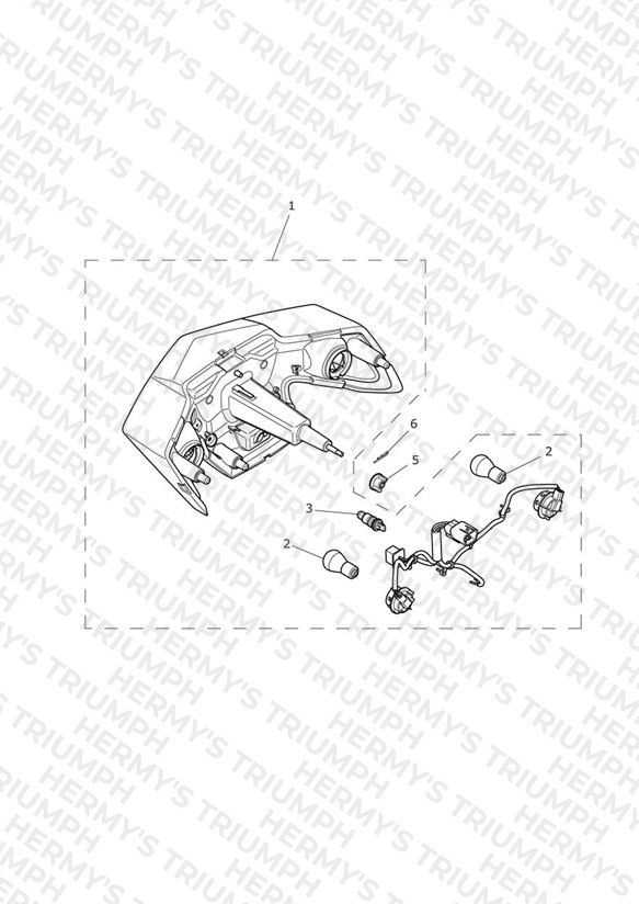 Rear Light (Inc Rear Indicators)