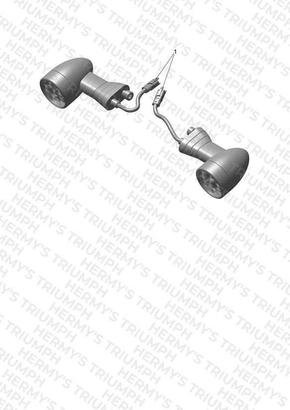 LED Indicator Kit, D40, Short, 60mm