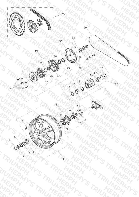 Rear Wheel & Final Drive