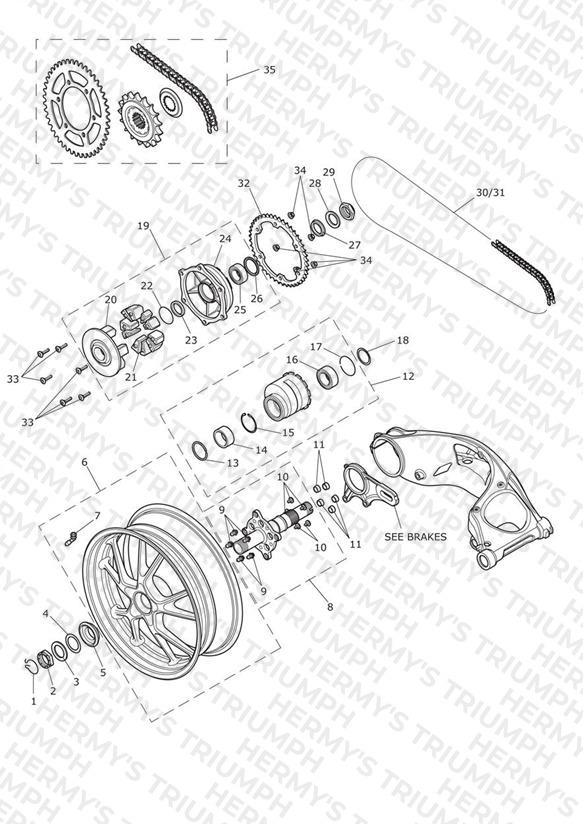 Rear Wheel & Final Drive