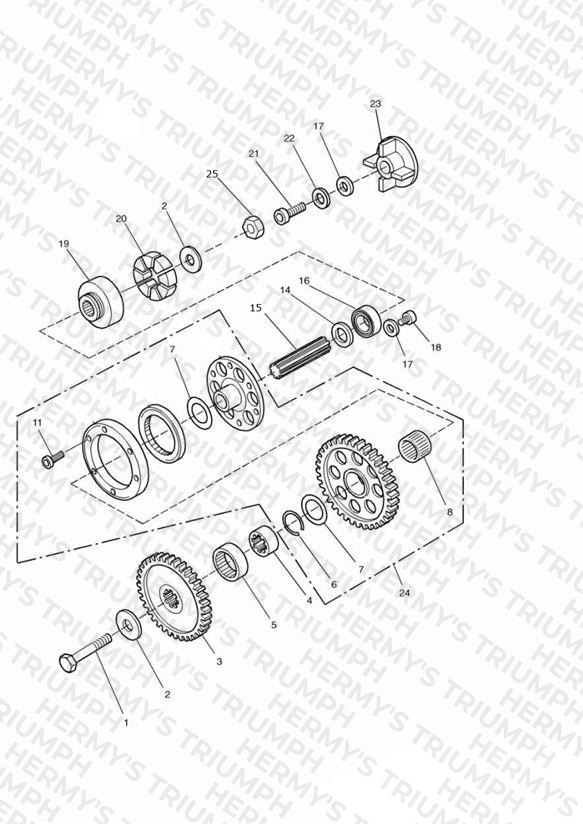 Alternator/ Starter Drive Gears