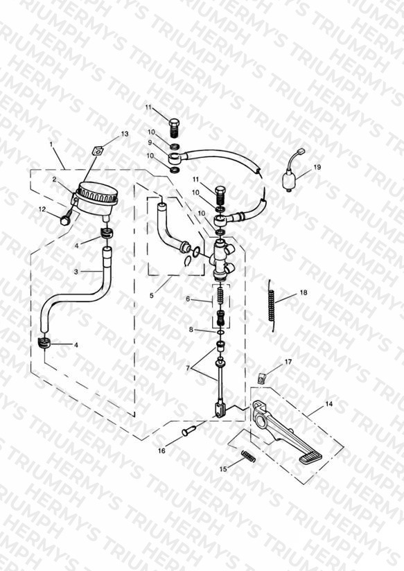 Rear Brake Master Cylinder