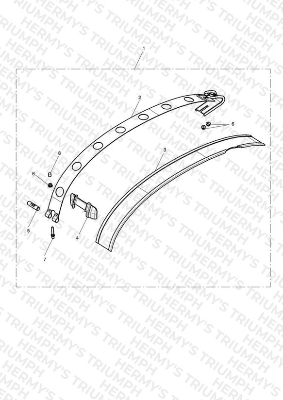 Leather Tank Strap Kit, Black