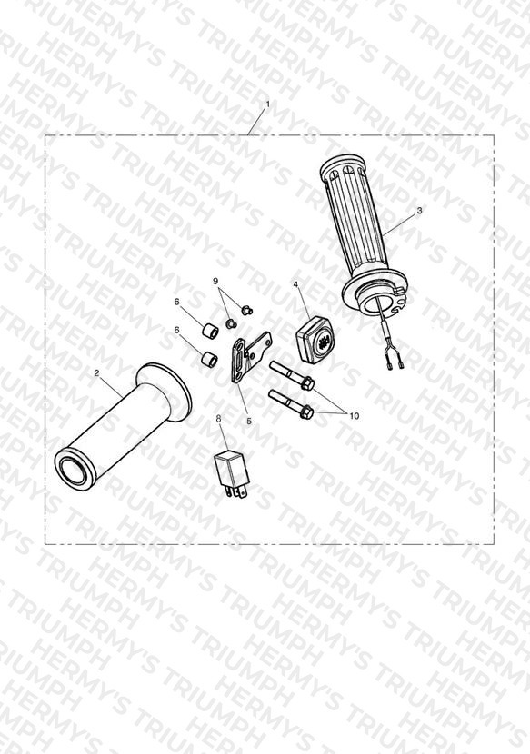 Heated Grip Kit > 611411