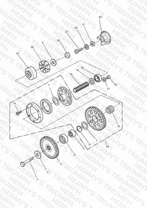 Alternator/ Starter Drive Gears