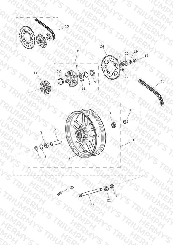 Rear Wheel & Final Drive