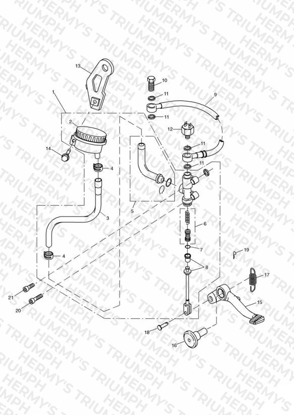 Rear Brake Master Cylinder