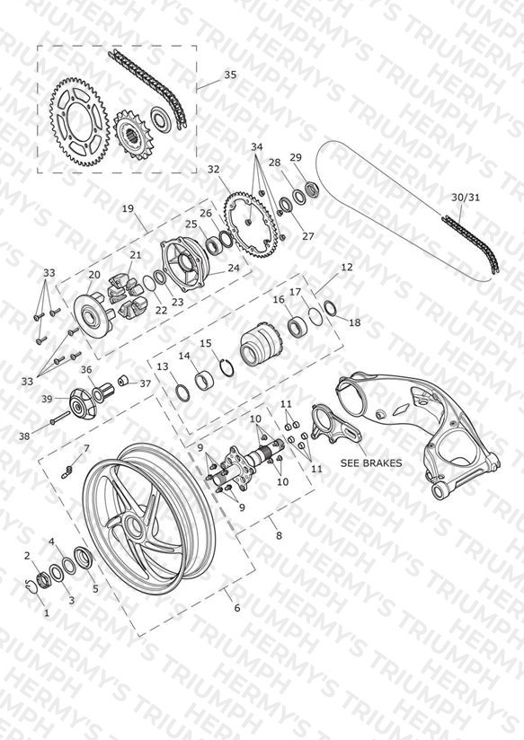 Rear Wheel & Final Drive