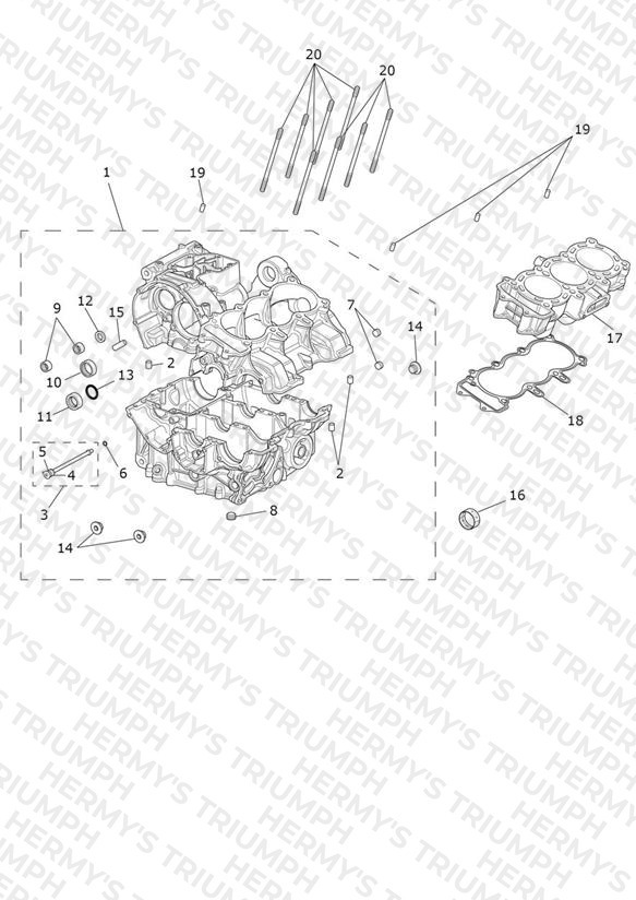 Crankcase & Fittings