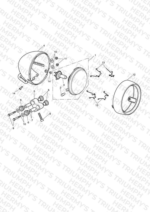Headlight Assembly 469051 >