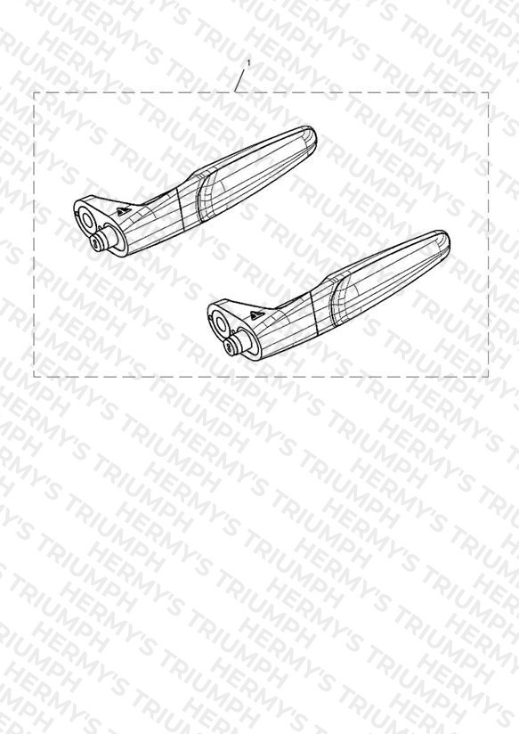 Scrolling Indicator Kit, 315mm, Front