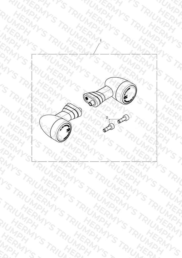 LED Indicator Kit, D40, Short, 250 Lead