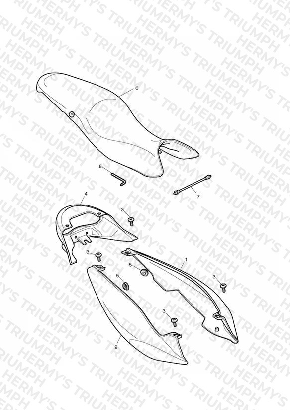 Rear Bodywork & Seat