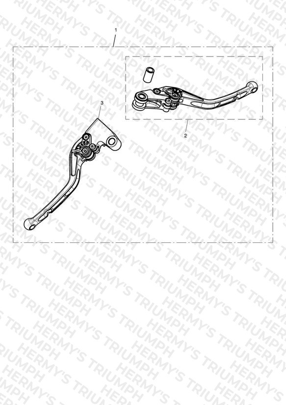 Lever Kit, Adj Standard, Long