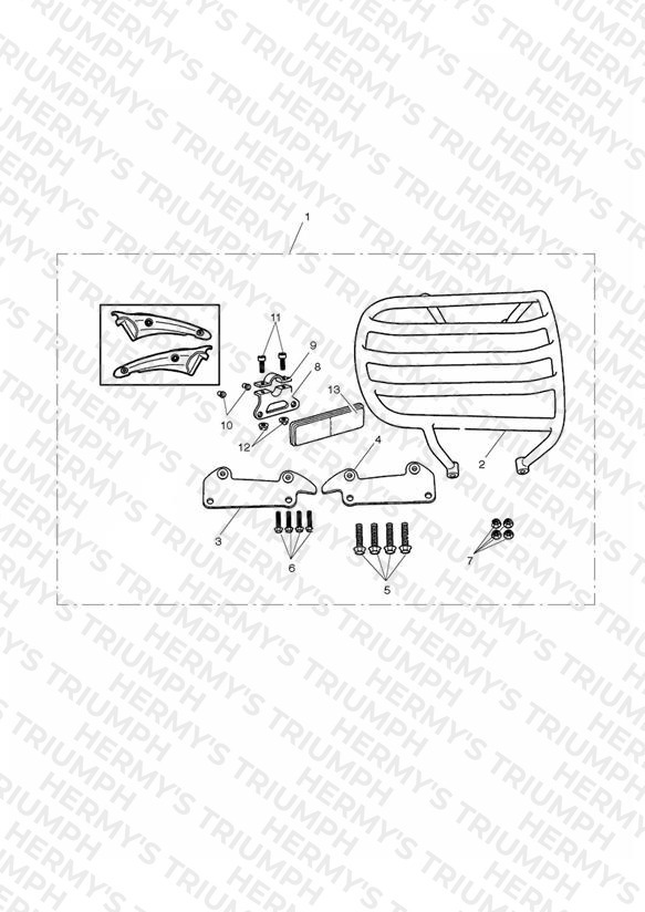 Solo Luggage Rack Kit