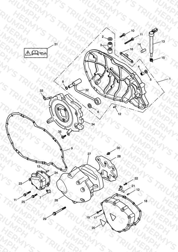 Engine Covers - Bonneville