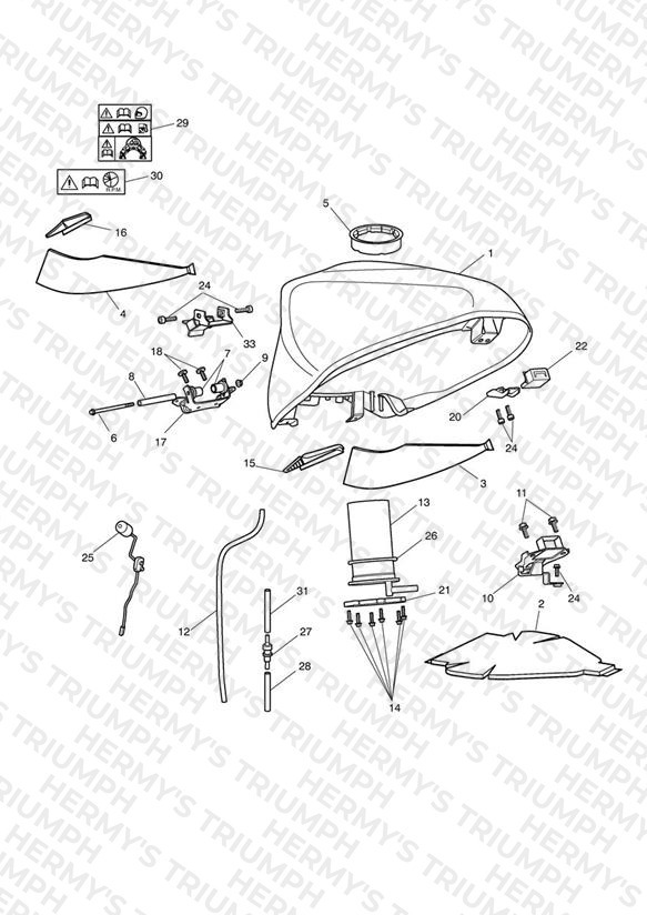 Fuel Tank & Fittings