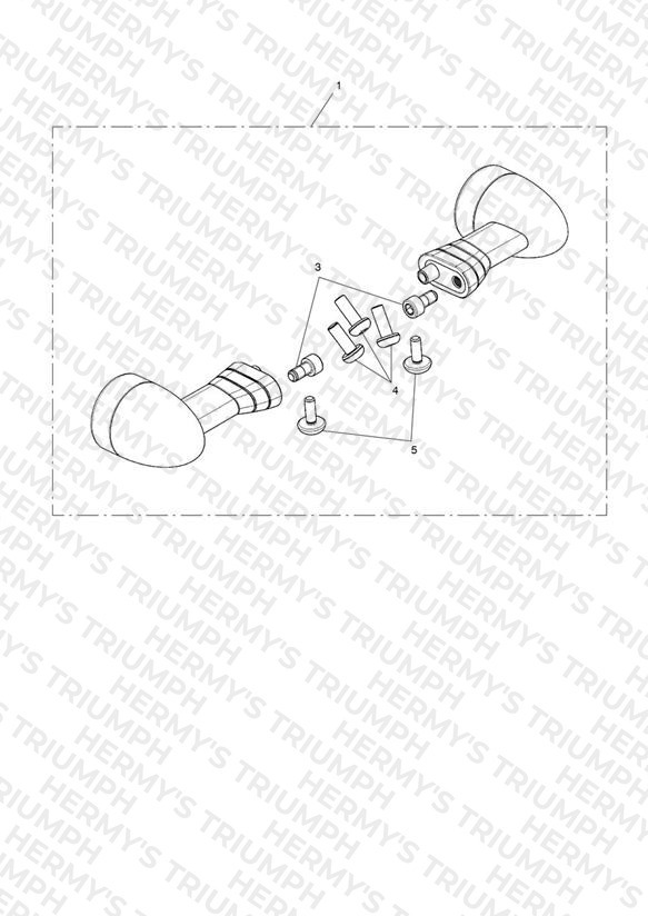 LED, Indicator Kit, D64, Short, 120 Lead
