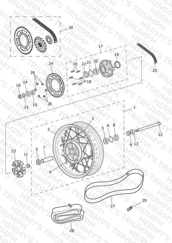 Rear Wheel