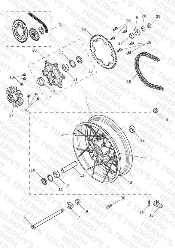 Rear Wheel